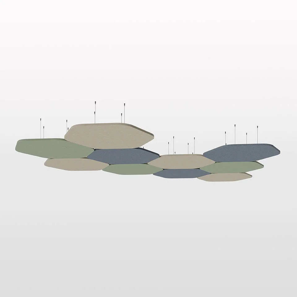 decorative acoustic ceiling panel